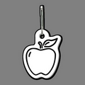 Zippy Clip & Apple & Leaf Outline Clip Tag W/ Tab